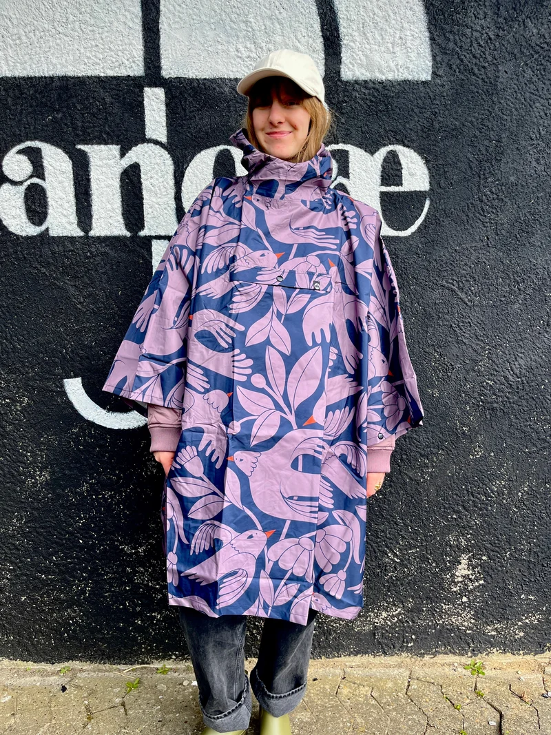 Danepackit regenponcho Birdieup