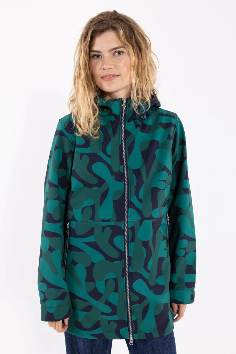 Danefae Danelandscape Softshell Jacket Dark Green LAVALAMP