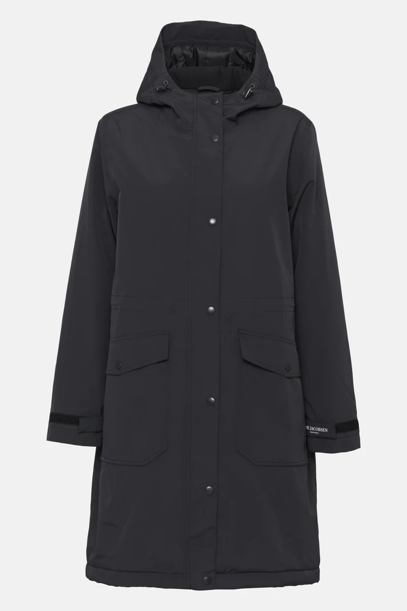 Gevoerde regenparka DASHRAIN01 | Black