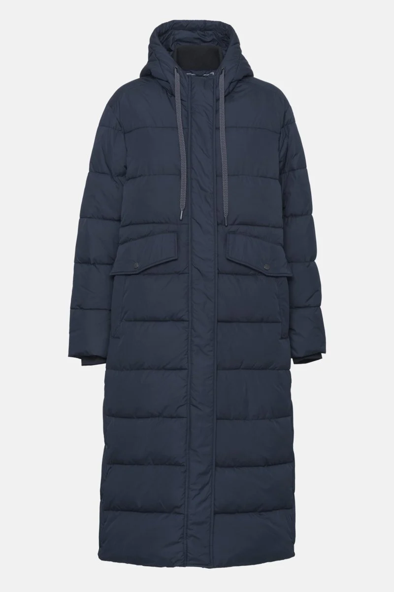 Lange gewatteerde winterjas PEPPY13 | Dark Indigo