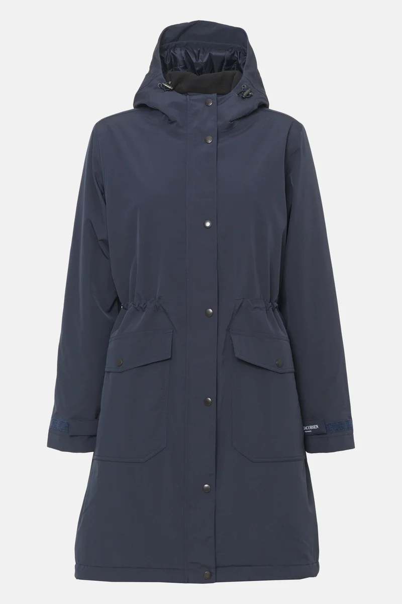 Gevoerde regenparka DASHRAIN01 | Dark Indigo