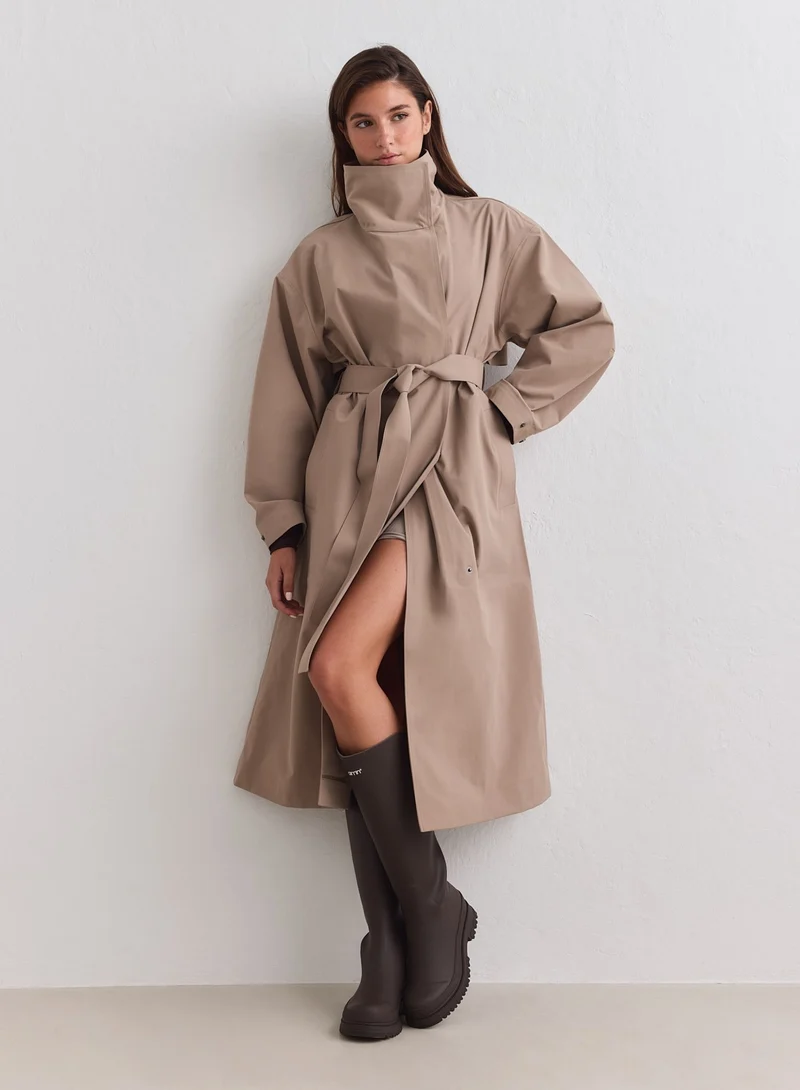 Espresso Waterproof Coat