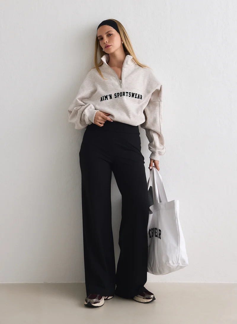 Black Sense Tall Pants
