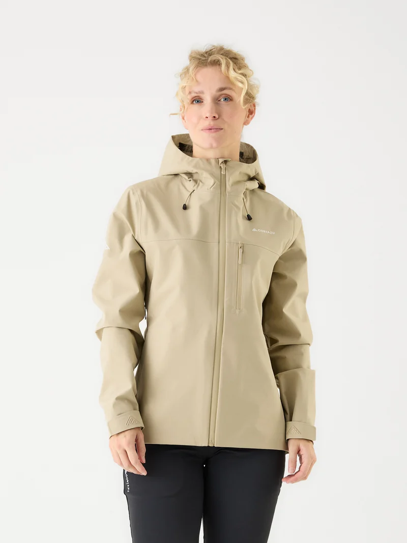 AR Hardshell Jacket Beige | Women