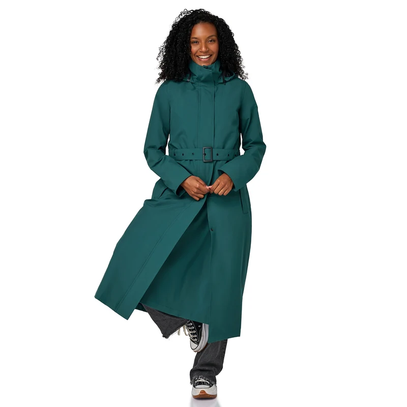 Happy Rainy Days Extra Lange Regenjas Montreal Teal