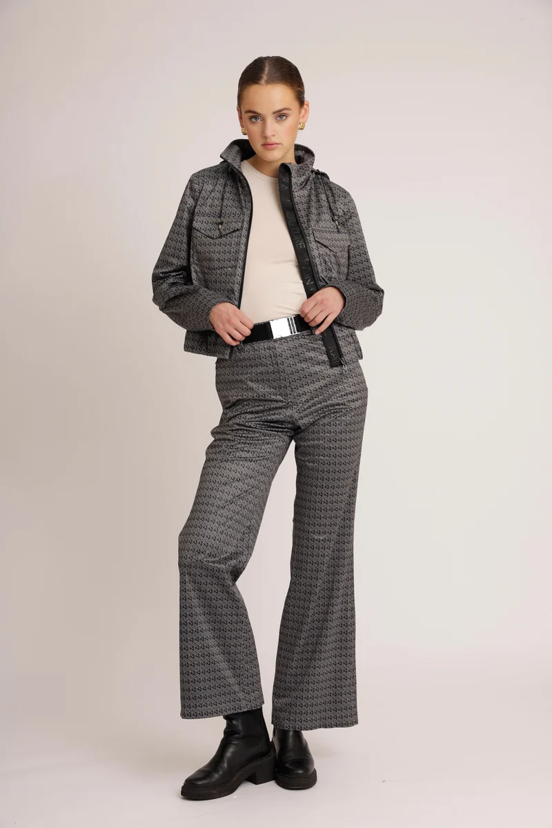 Waterproof Stretchable Bomber Jacket | Monogram