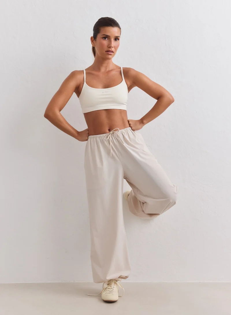 Sand Windbreaker Balloon Pants