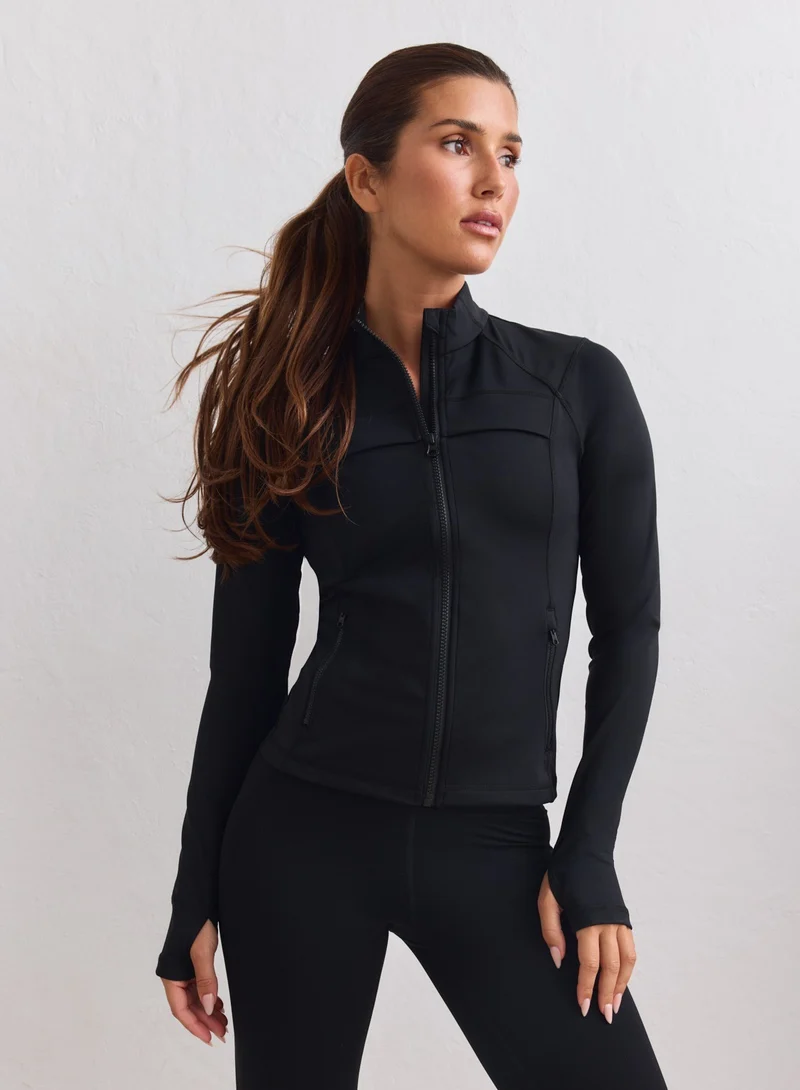 Black Sculpting Jacket