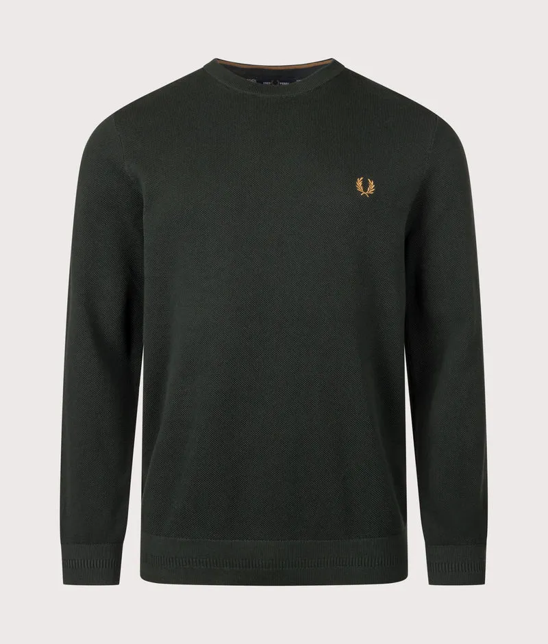 Pique stitch jumper