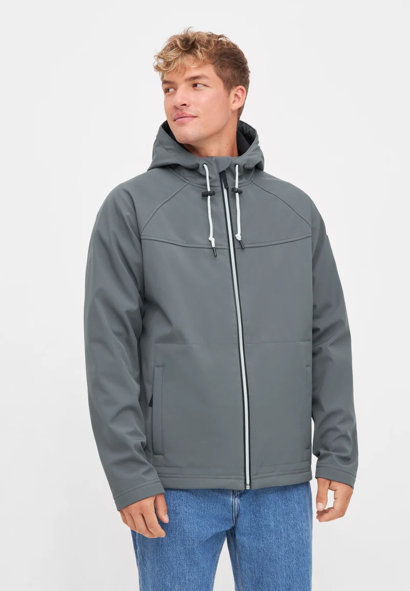 Derbe Isleby Softshell Lava Smoke Navy