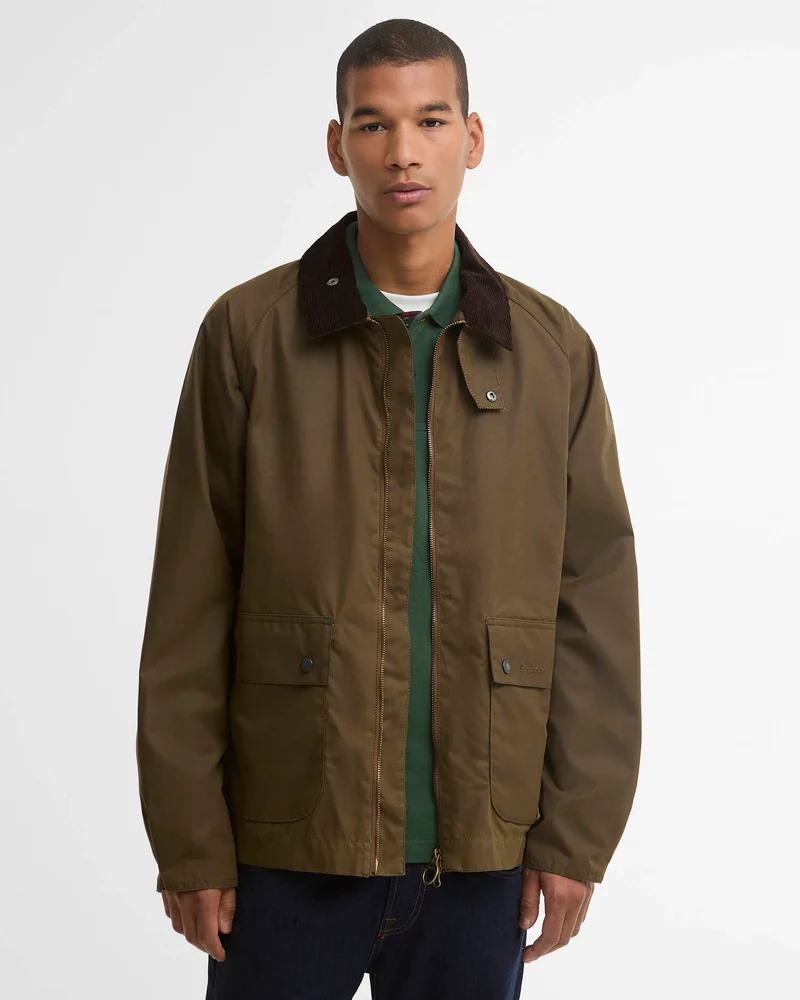 Short Bedale wax jacket