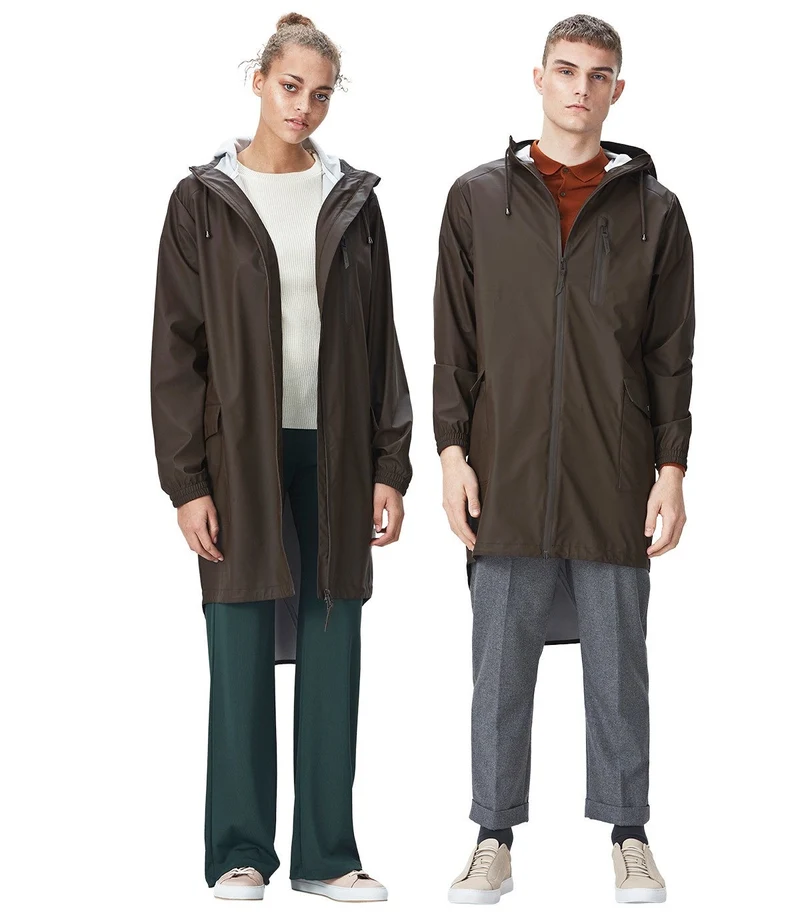 Bui(t)enkansjes! Parka Coat Brown XS