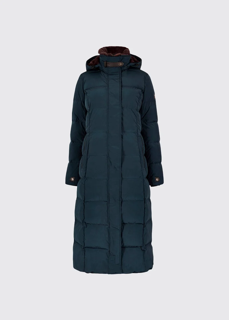 Aldborough Dames Lange Donsjas - Navy