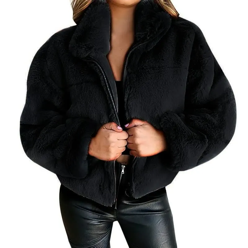 Dames Warme Winterjas met Stijlvol Design