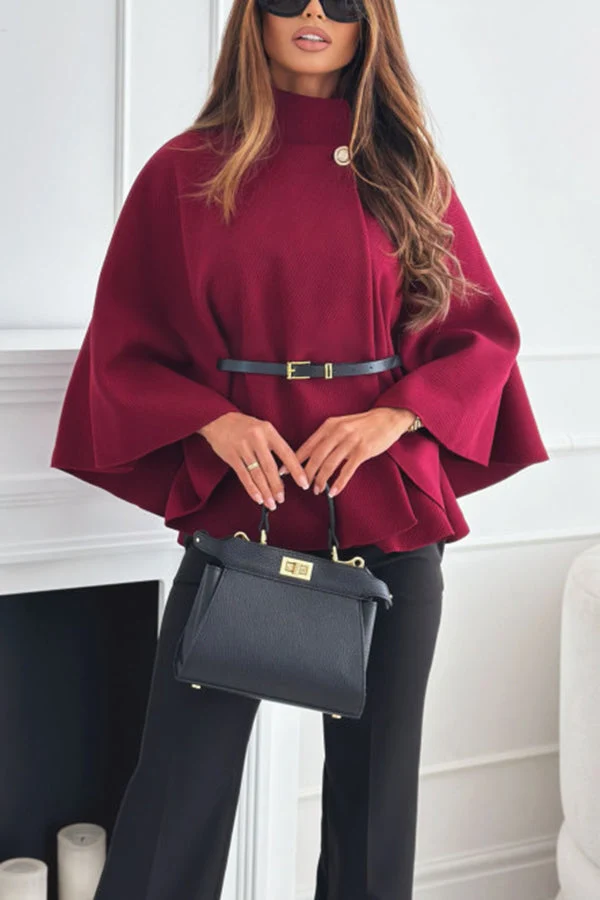 Gemma™ Elegante Cape-Stijl Top voor Dames