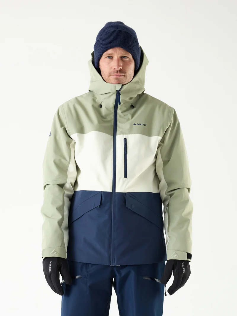 Nunatak INS Ski Jacket 10M Olive-Kitt-Dark Blue | Men