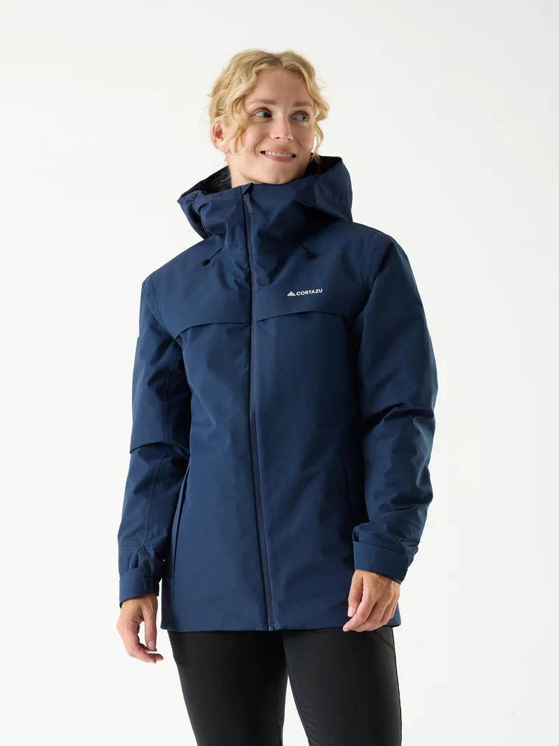 Delta INS Hardshell Jacket 10M Dark Blue | Women