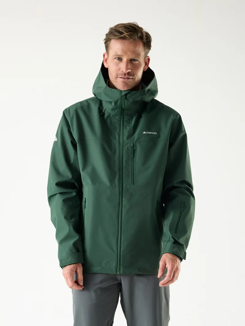 Alpine Shell Jacket Dark Green | Men