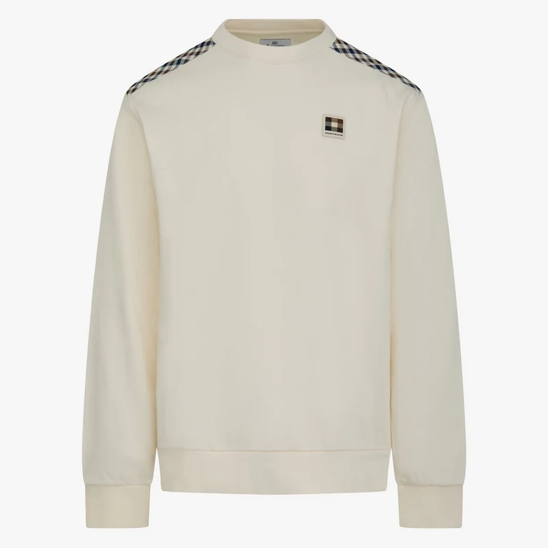 Active Lamina Insert Crewneck – Pull homme Sour Cream