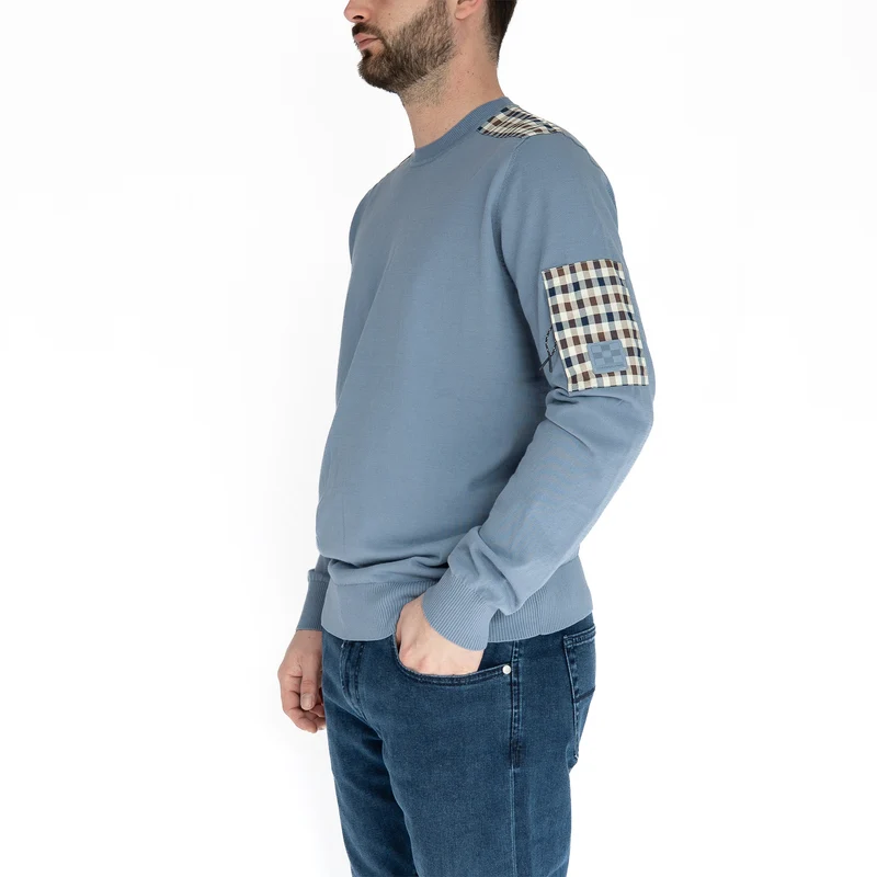 Active Lamina Pocket Crewneck – Pull homme beige Oil