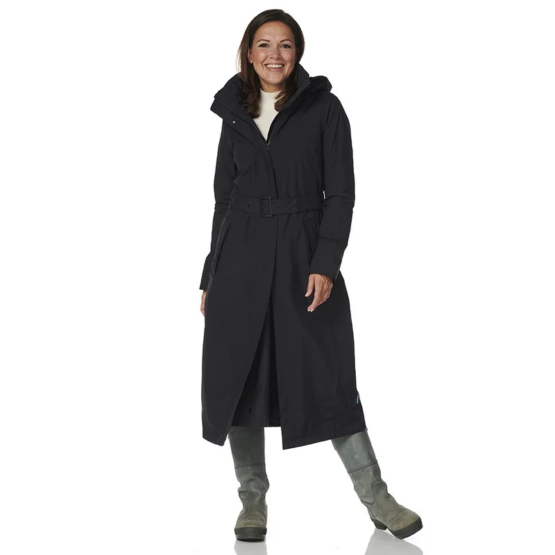 Happy Rainy Days Extra Lange Regenjas Montreal Zwart
