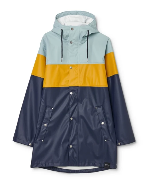 Tretorn Regenjas Blauw Geel Navy Wings Eco *Laatste maat XXS*