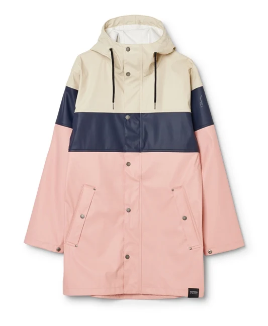 Tretorn Regenjas Zand Roze Blauw Wings Eco *Laatste maat XXS*