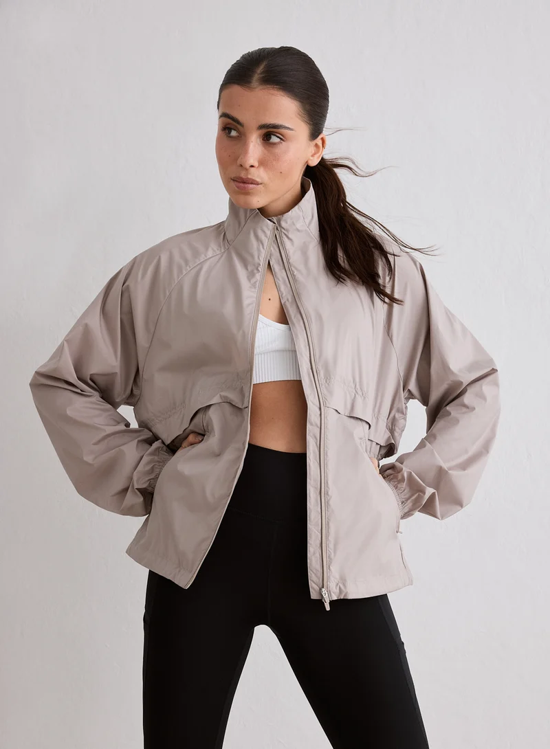 Dark Clay Running Jacket