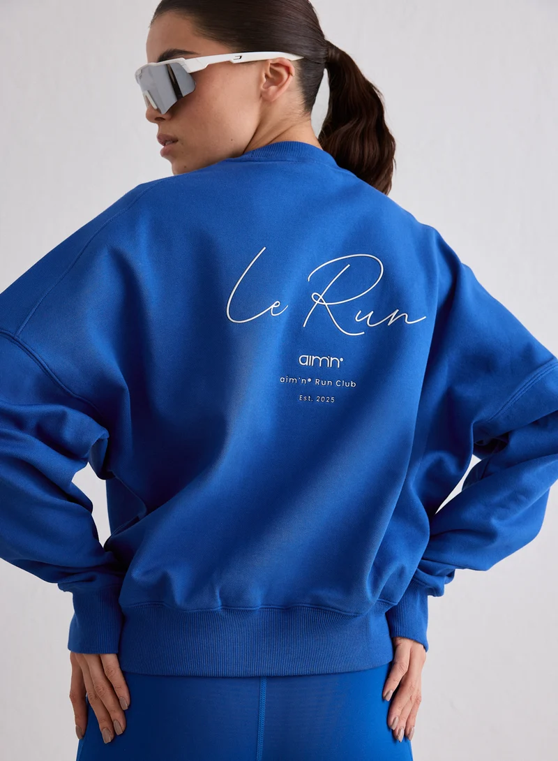 Azure Le Run Running Sweatshirt