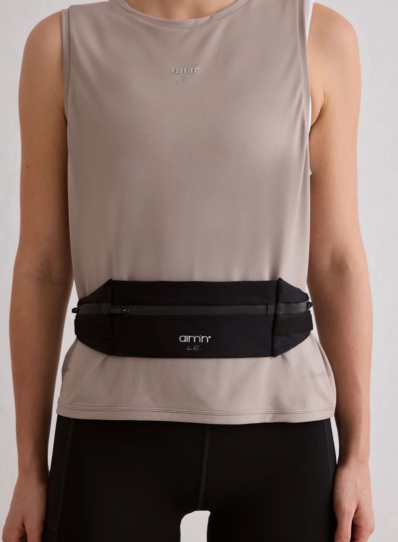 Black Running Belt Bag