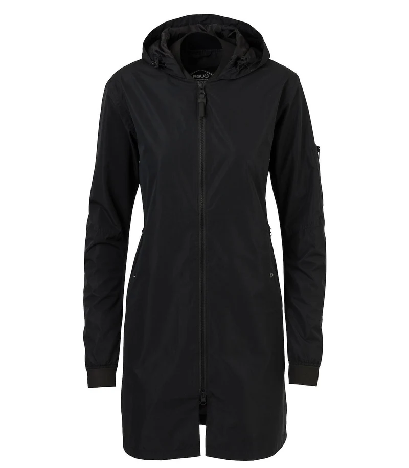 Agu Urban Outdoor Long Bomber Jacket Women Zwart