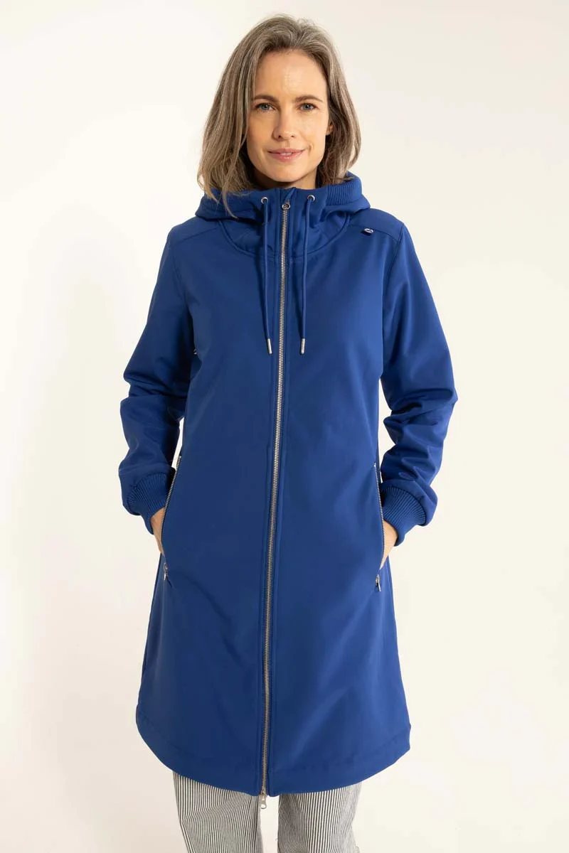 Danefae Softshell Regenjas Danejane Dames Deep Blue