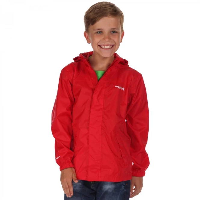 Regenjas kind Pack-It Jacket Regatta Pepper