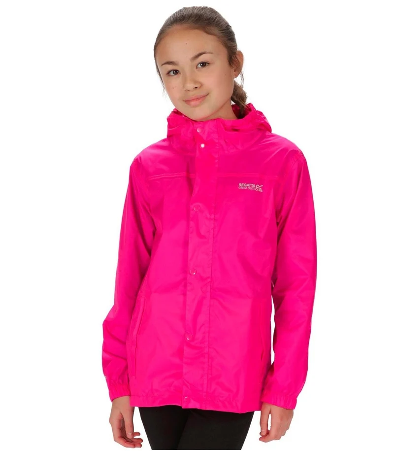 Regenjas kind Pack-It Jacket Regatta Jam