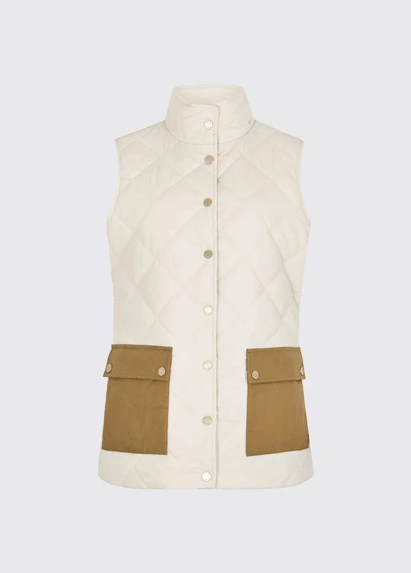 Clashmore Dames Heritage Bodywarmer - Bone