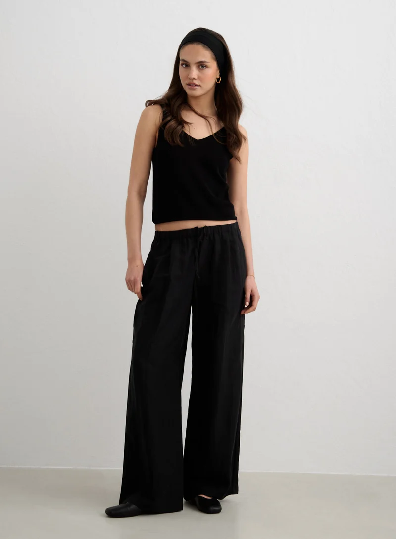Black Riviera Pants