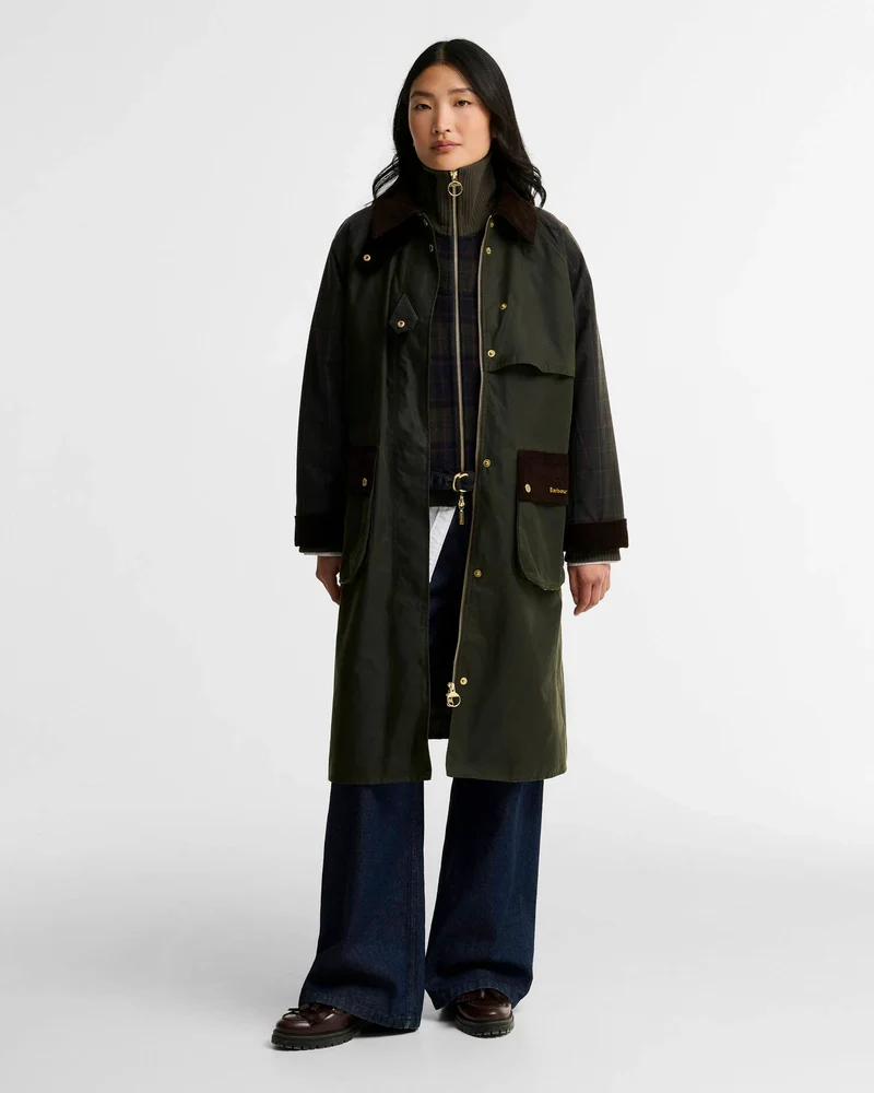 Checked Kirk lees wax jacket