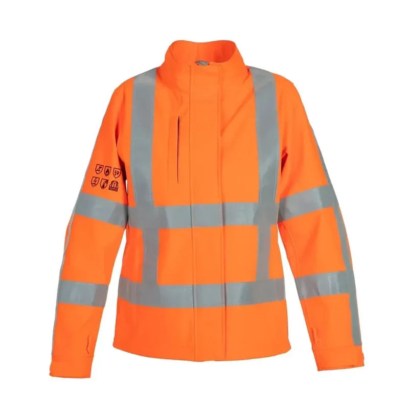Hydrowear Morgan 043640FO-3EL Softshell RWS Dames | Hi-Vis Softshelljas
