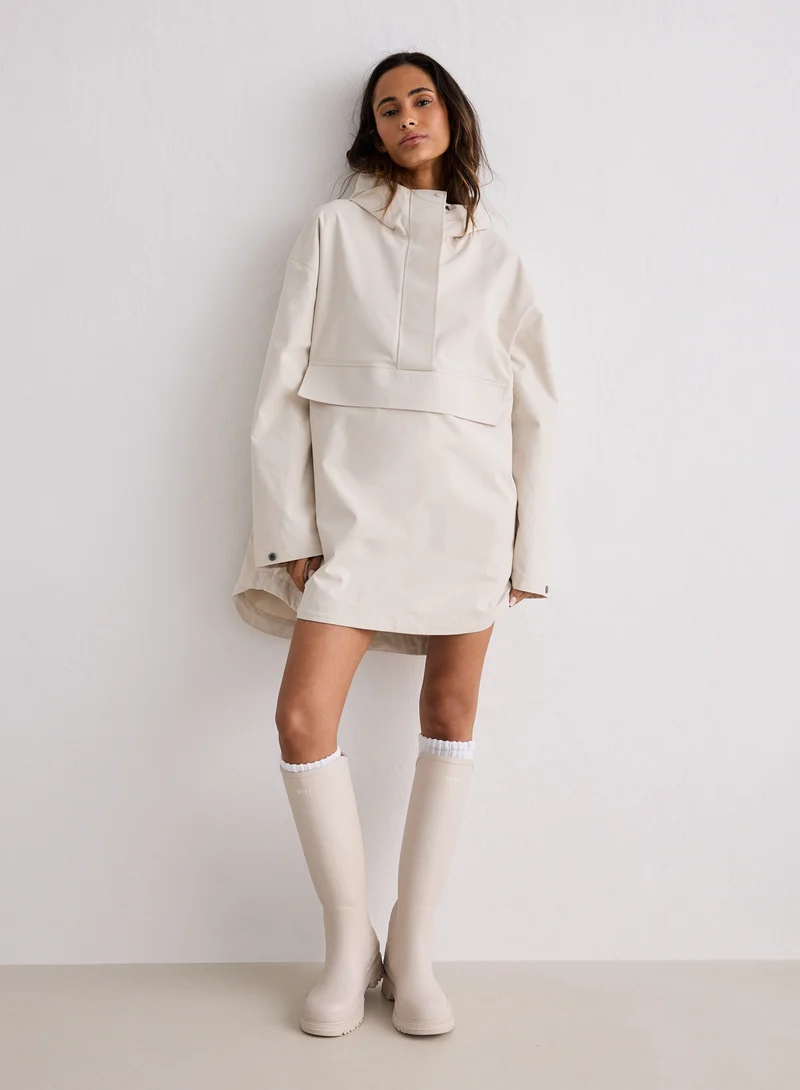 Sand Waterproof Oversized Anorak