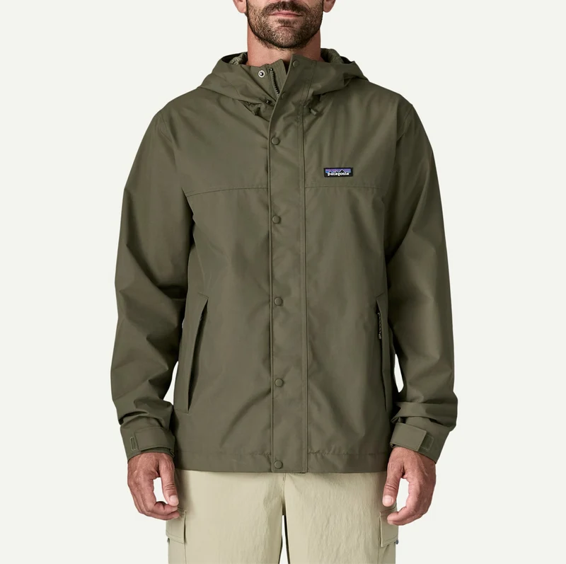 M’s outdoor everyday rain jkt - Basis Green