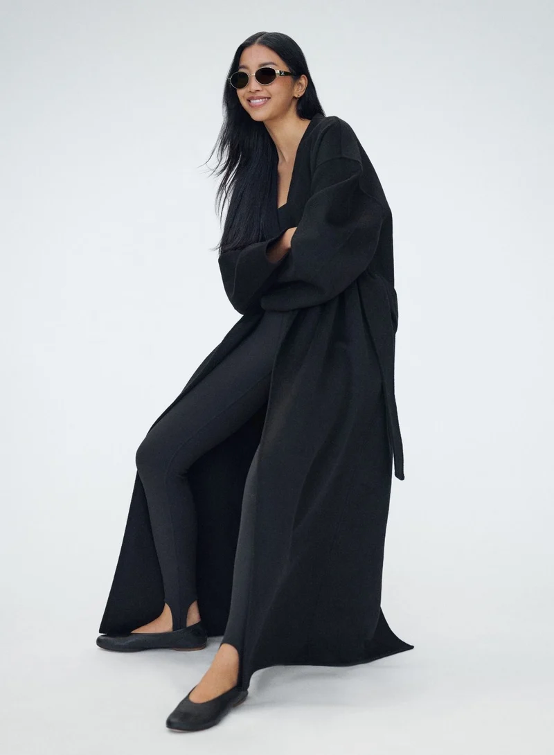Black Wool Coat