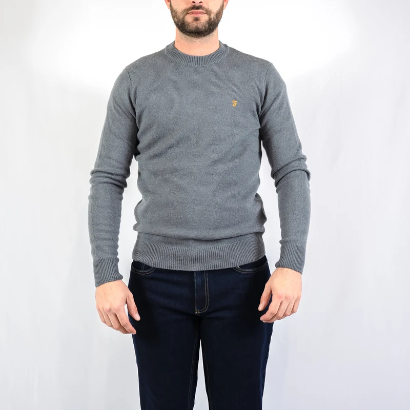 Maidstone crew sweater - grey shade
