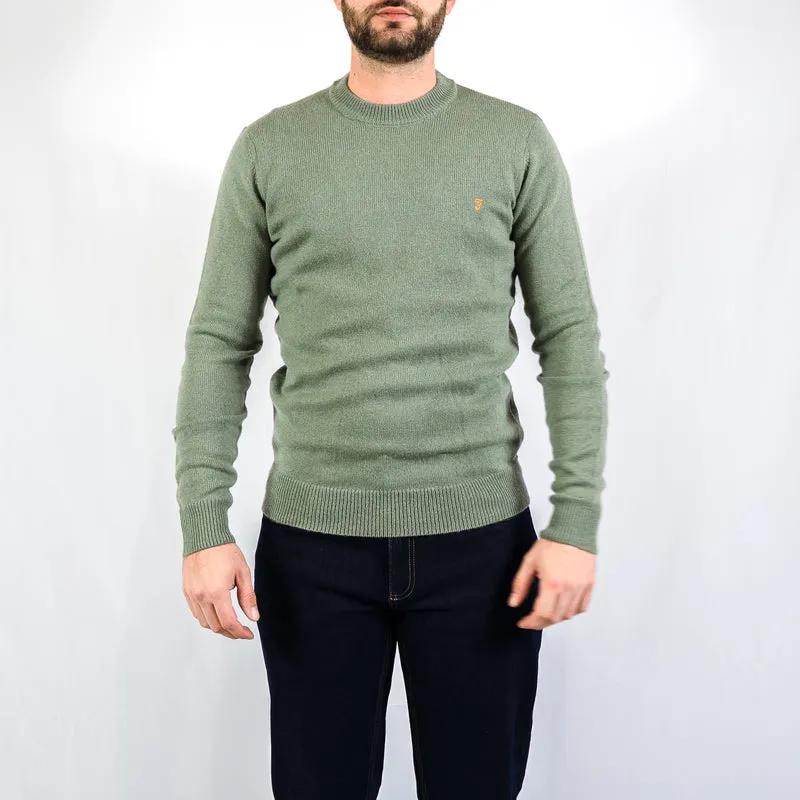 Maidstone crew sweater - tarragon green