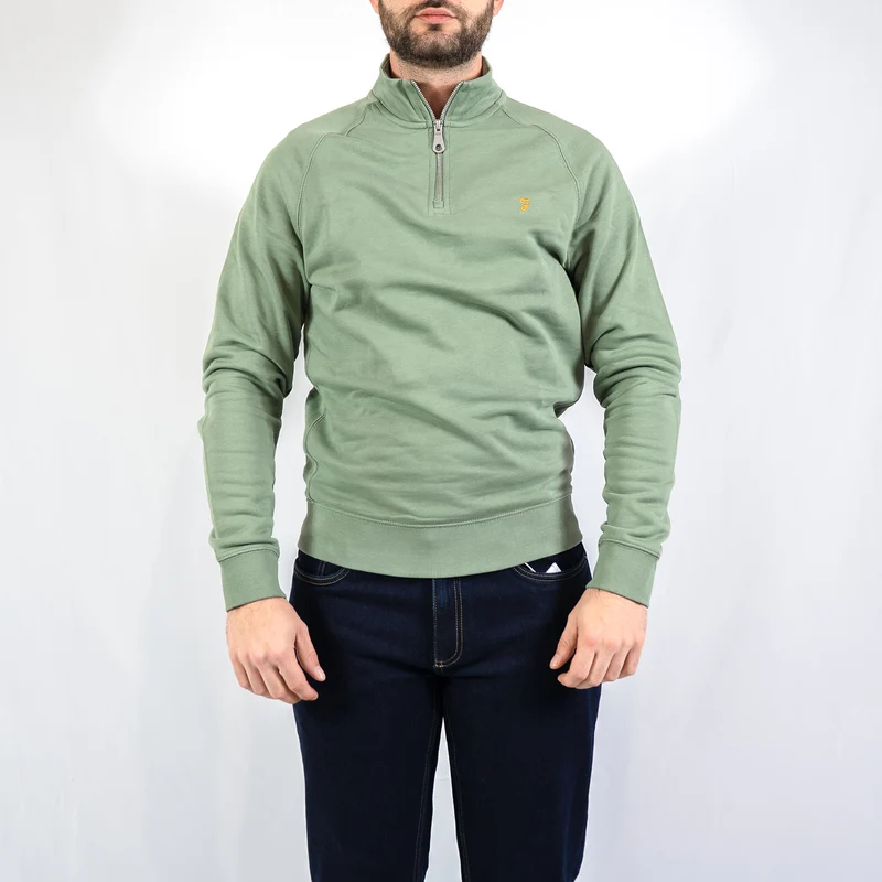 Jim zip - tarragon green