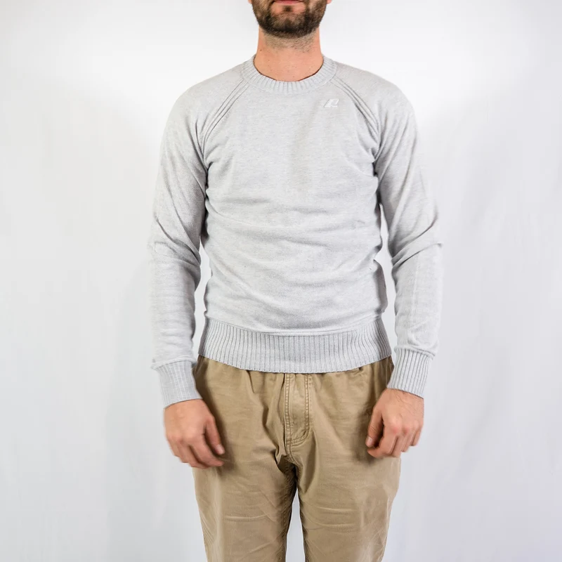 Sebas wool cashmere - grey Lt mel