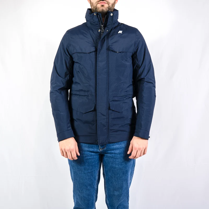 Manuel warm ottoman - blue depth