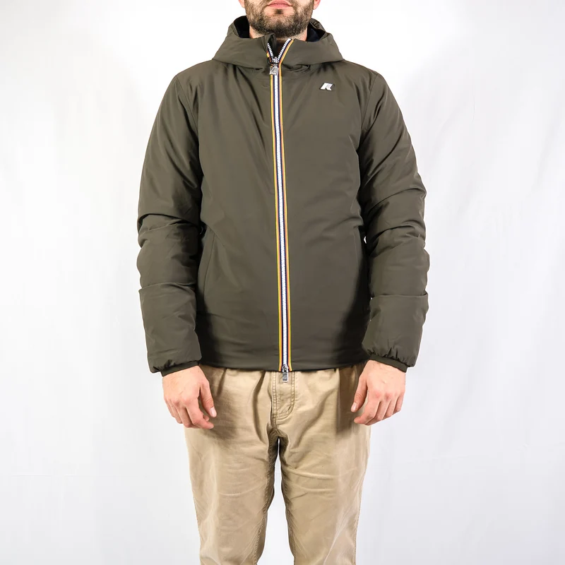 Jack st warm double - black olive / blue depth