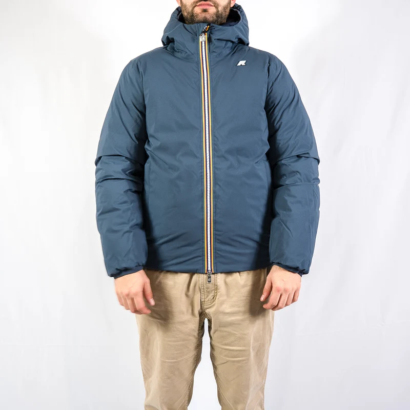 Jack st thermo double réversible - blue airforce / blue depth
