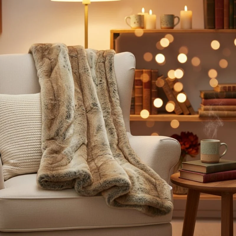 Fluwelen Plaid – Superzacht – Voor Woonkamer en Slaapkamer