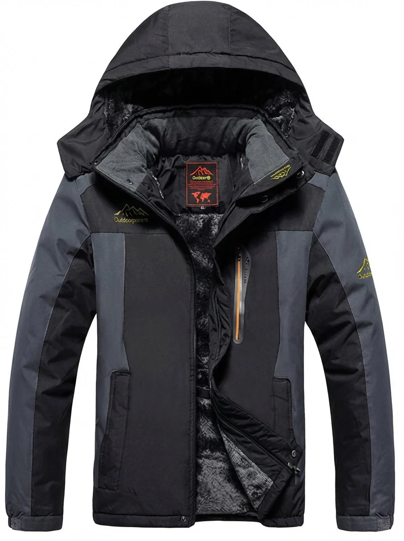 Heren Wind- & Waterdichte Outdoorjas voor Elk Weeravontuur